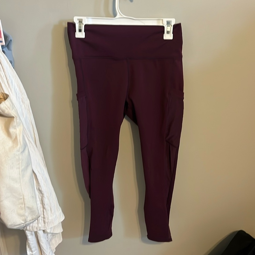 Maroon Leggings